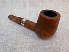 Vintage Svendborg Denmark 302 Briar Billiard Tobacco Smoking Pipe Silver Band