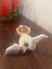 Vintage Enterprise  lefton   Pixie elf fairy Irdescent White
