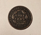 1835 Half Cent Classic Head Good Condition