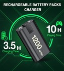 For Xbox One Series S X Controller Rechargeable Battery Pack   Charging Dock