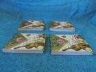 Lot Of 4 Punch Studio Mini Pocket Notepad Gold Foil Floral Music Violin Jewel