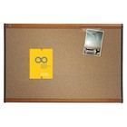Quartet B244lc-24 Bulletin Board  Brown  Cork