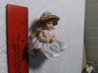 Vtg Dollhouse Miniature Porcelain Moveable Arms   Legs Baby Girl Doll 