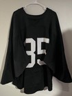  35 Game Used Worn University Of Maine Umaine Black Bears Goalie Practice Jersey