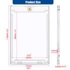 30-200 Heavyduty Magnetic Trading Card Holders 35pt One-touch Hard Uv Protection