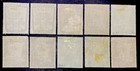 Dominican Republic 1953  Sc  450-452  C80-c86  Set Of 10 Used Stamps