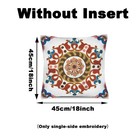 Embroidered Pillow Covers 18x18 Inch Decorative Throw Pillow Covers Couch Pil   