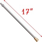 Xiny Tool Pressure Washer Extension Wand  17 Inch Stainless Steel 17 Inches 