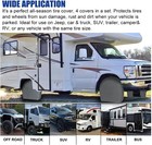 Rv Trailer Wheel Tire Covers Wheel Covers For Painting Truck  Suv  Motorhome tra