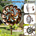 Wind Spinners For Yard And Garden Large  84 Inch Wind Spinners Outdoor Metal  Wi