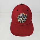 Minor League Baseball Hat Cap Fitted Mens 7 3 8 Red Milb New Era 59fifty