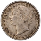 Newfoundland  Canada  1865 Victoria Twenty Cents  20 Cents  Pcgs Au 50 