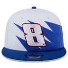 Men s New Era Blue Kyle Busch  Jagged 9fifty Snapback Hat