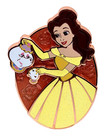 Disney Pink Ala Mode Exclusive Princess Pin 2024 Beauty   The Beast Belle Le 400