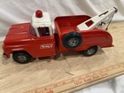 Vintage 1960s Buddy L Fix A Flat Tow Truck  Wrecker  Pressed Steel 14 