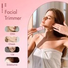 2in1 Dual Head Electric Lady Waterproof Shaver Razor For Women Private Area   