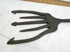 Nice 5-tine Fish Eel Frog Gig Gaff Spear Head Hand Forged Fishing Fork Snapper