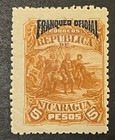 Travelstamps  Nicaragua Official Stamps Scott  o29 - 5 Peso - Mint Mogh
