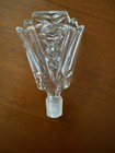 A Gorgeous Crystal Fan Glass Stopper For Perfume Bottle 12mm Neck Size