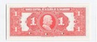 El Salvador 1947  1 Colon P-83v2  Specimen Banknote 