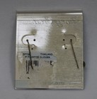 Sterling  925 Silver Native American Lacrosse Earrings  French Wires Sk 2428