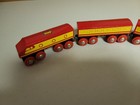 Brio Wooden Railway Red   Yellow Passenger Train  33418 Good Condition