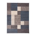 Rugshop Area Rug Modern Boxes Design Non-slip Rugs For Living Room Bedroom Rugs