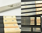 G   F - Large Stainless Steel Brazilian-style Bbq Skewers With Hard Wood