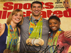 Michael Phelps 18 Gold Medals Swimmer Signed Autographed Sports Illustrated Coa