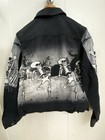 New Disney Parks Silly Symphonies Skeleton Dance Adult Denim Jacket Size Xl 2022