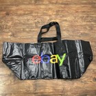 Ebay Logo Branded Large Black Folding Tote Bag Ikea Style Ebay Open 2024 Swag