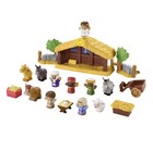 Fisher-price Little People Toy Nativity Set music Lights 18 Pc  1-5 Yr Olds  New