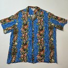 Vintage Royal Creations Hawaiian Shirt Made In Hawaii Silky Rayon 2xlarge