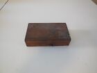 Lot Of 6 Antique Gram Brass Weights  Box As Found