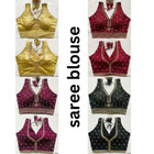 Saree Blouse Readymade Designer Sari Choli Indian Party Wear Bollywood Dress
