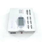 Sony Mz-r91 Md Walkman White Portable Audio Player   Headphones Used From Japan