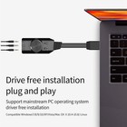 Black Usb External Sound Card Virtual 7 1 Channel Adapter Plug For Pc Laptop Ps5