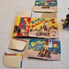 Vintage 1950s Suzuki Bell Cycle Rabbit Wind Up Tin Toy Japan Works W  Box