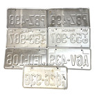 7 Virginia License Plate Lot For Decor Garage Home Collection Va 80s 90s Crafts
