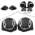 King Rear Trunk 6 5  Speaker Pods Fit For Harley Touring Road Glide Ultra Fltru 