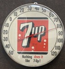 7up Advertising Dial Thermometer Sign Nothing Does It Like 7-up  Soda Vtg Works 