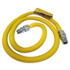 Brasscraft Gas Connector 60  X 5 8  Od For Furnace   Large Demand Appliances