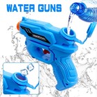 Water Gun For Kids 2pack Soaker Squirt Summer Small  Blue Orange 