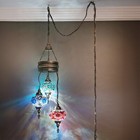 Turkish Chandeliers  Asylove Mosaic Pendant Lamp  Moroccan Hanging Ceiling Light