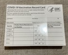Cdc Covid-19 Mint Brick Of 50 Vaccination Blank Cards Collector Use Only History