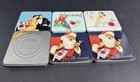 Lot Of 6 German Vintage Lucky Strike Cigarette Tobacco Tobacciana Tin Holders