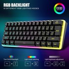 Redthunder 60  Wireless Gaming Keyboard   Mouse Combo With Rechargeable Batte   
