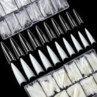 1000pcs Long Stiletto Nail Tips Acrylic Nails Artificial Half False Flake Nai   