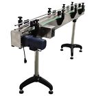 Electric Chain Plate Conveyor Conveyor Belt 110v Length 73 62  Width 3 94  350w