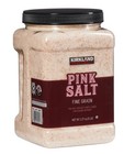 New Kirkland Ground Pink Salt - Fine Grain Organic Salt  5 Lbs Bulk Container